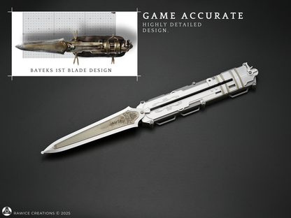 V2 Assassin's Origins Bayek of Siwa Hidden Blade (Design 1)