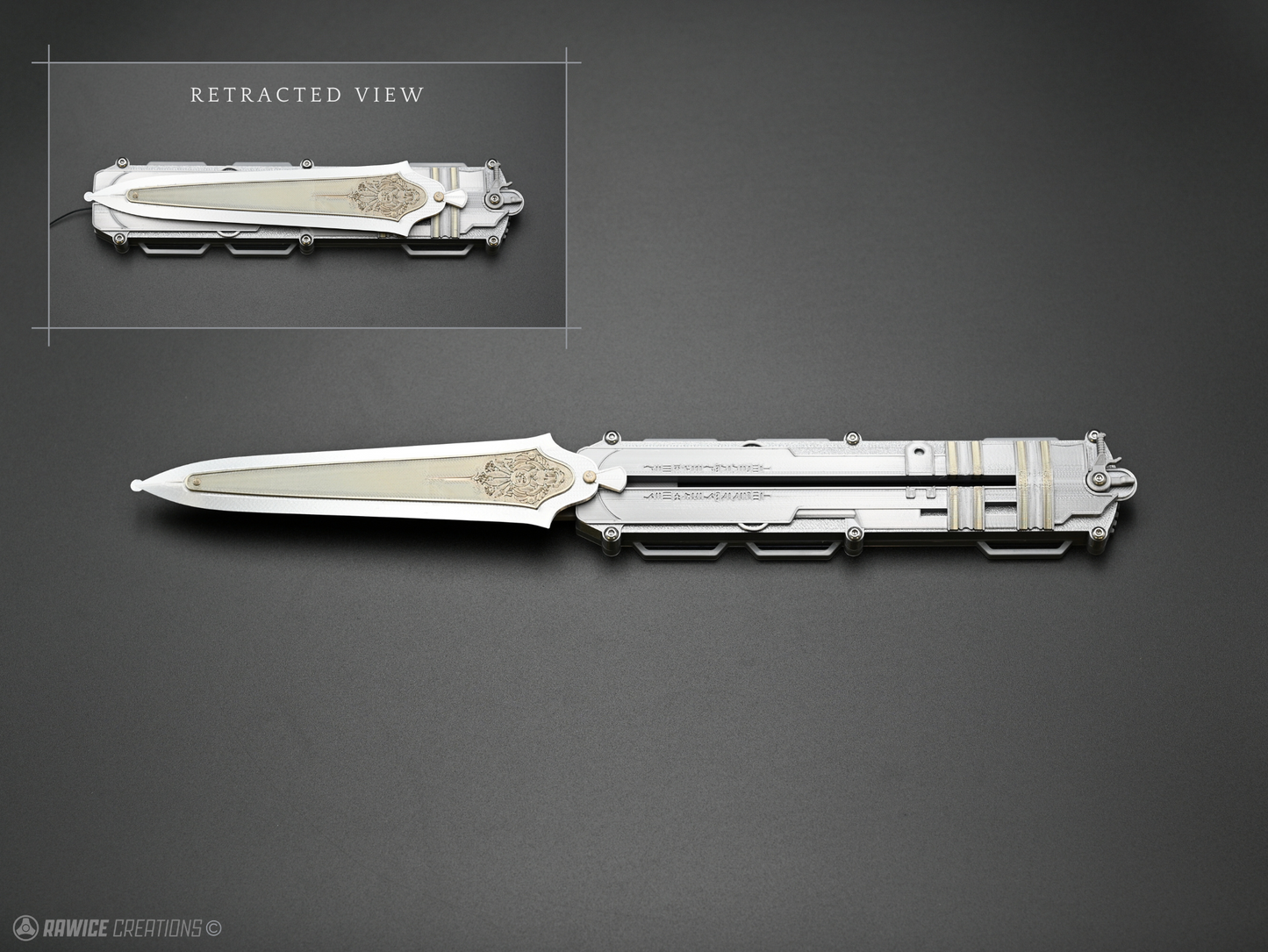 RAWICE CREATIONS V2 Assassin's Origins Bayek of Siwa Hidden Blade (Design 1)