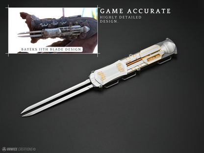 RAWICE CREATIONS V2 Assassin's Origins Bayek of Siwa Hidden Blade (Design 11)