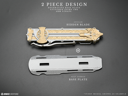 RAWICE CREATIONS V2 Assassin's Aguilar Hidden Blades Pair - AC Movie Blades (2 Colour Options)