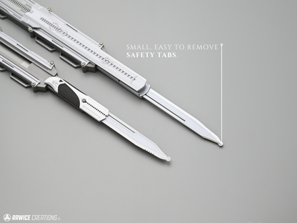 RAWICE CREATIONS V2 Assassin's AC III Haytham Kenway Hidden Blades (Blade Pair)
