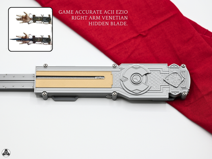 V2 AC II Ezio Auditore Venetian Right Arm Hidden Blade