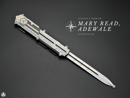 RAWICE CREATIONS V2 Assassin's Black Flag Adewale / Mary Read Hidden Blade Premium Edition