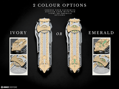 RAWICE CREATIONS V2 Assassin's Aguilar Hidden Blade - AC Movie Blade