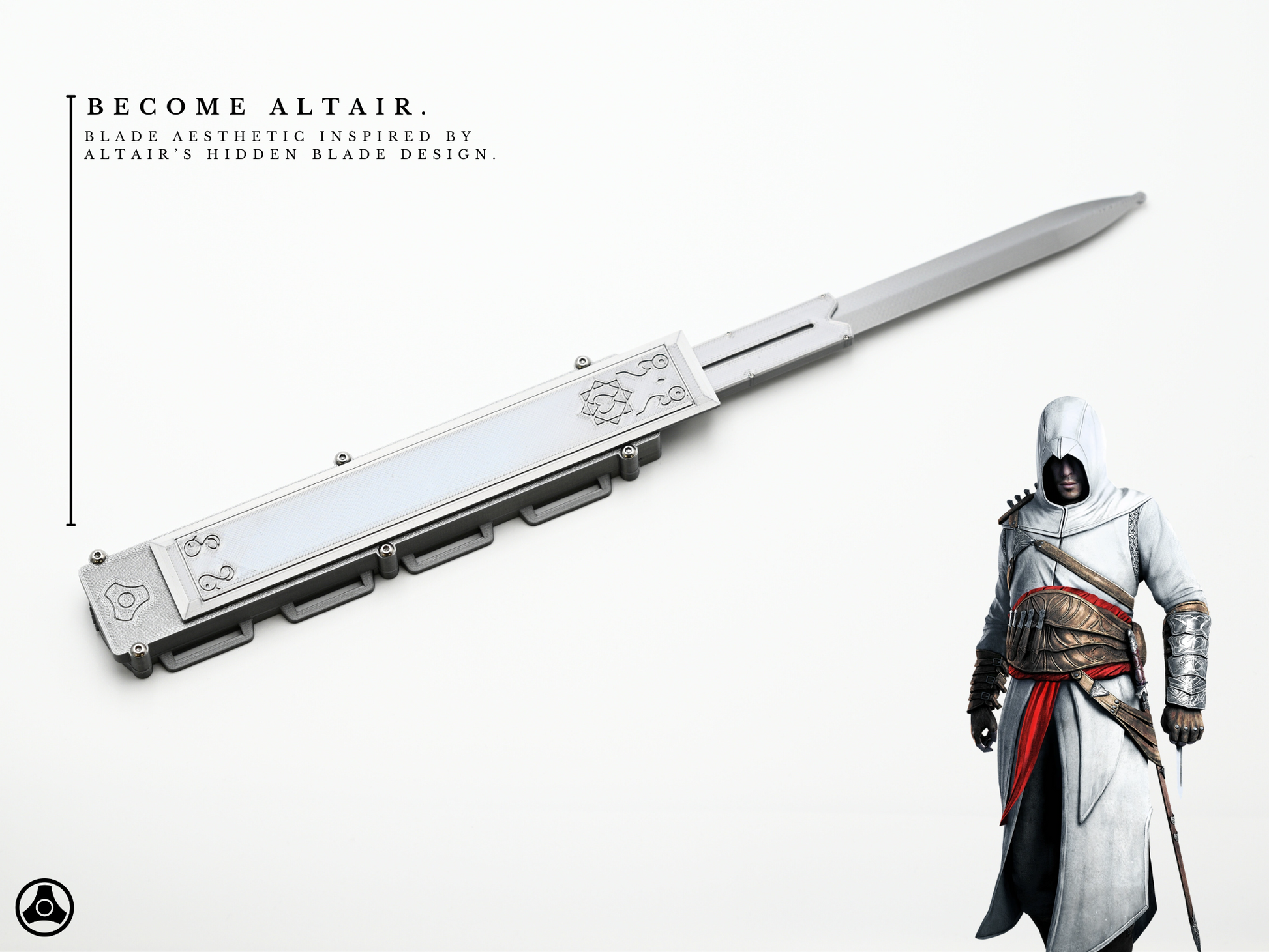 RAWICE CREATIONS V2 Assassin's AC I Altair Hidden Blade