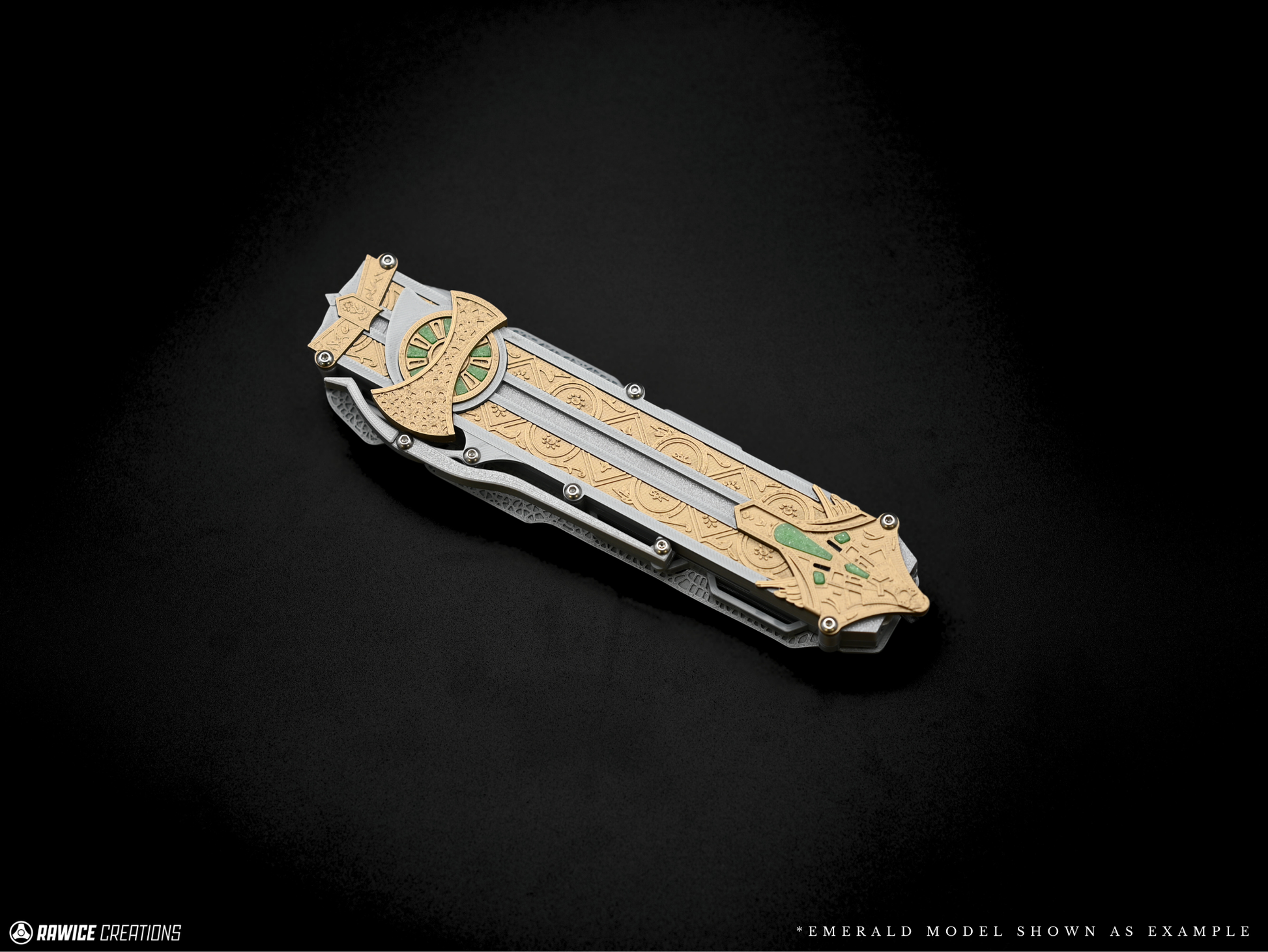 RAWICE CREATIONS V2 Assassin's Aguilar Hidden Blade - AC Movie Blade