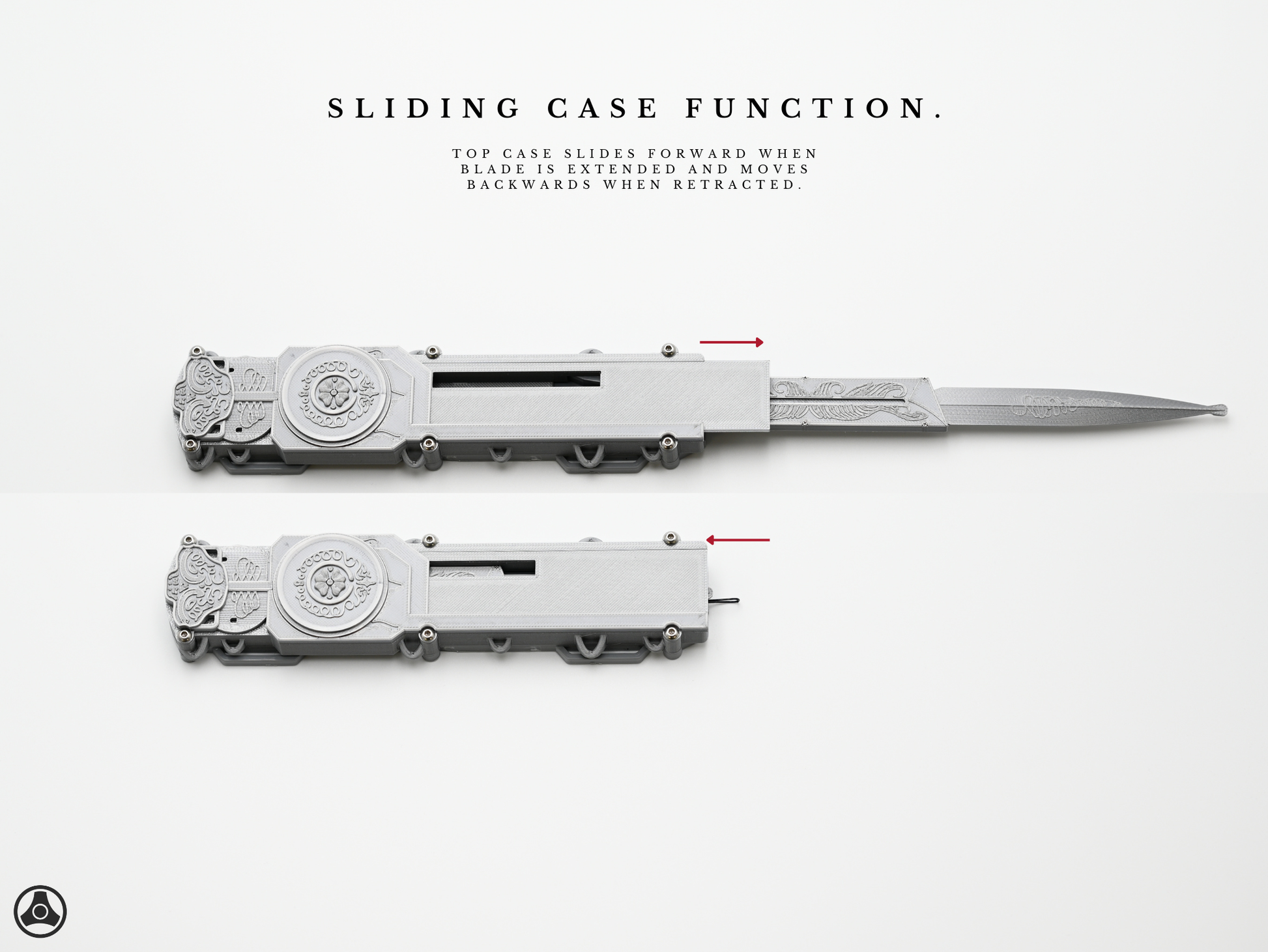 RAWICE CREATIONS V2 AC II Ezio Auditore Florentine Left Arm Hidden Blade