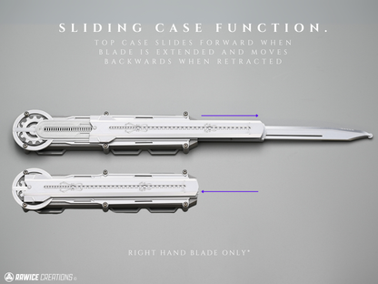 RAWICE CREATIONS V2 Assassin's AC III Haytham Kenway Hidden Blades (Blade Pair)