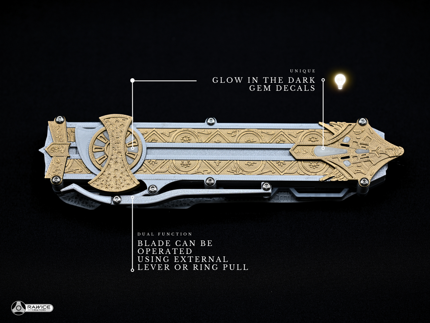 V2 Assassin's Aguilar Hidden Blade - AC Movie Blade