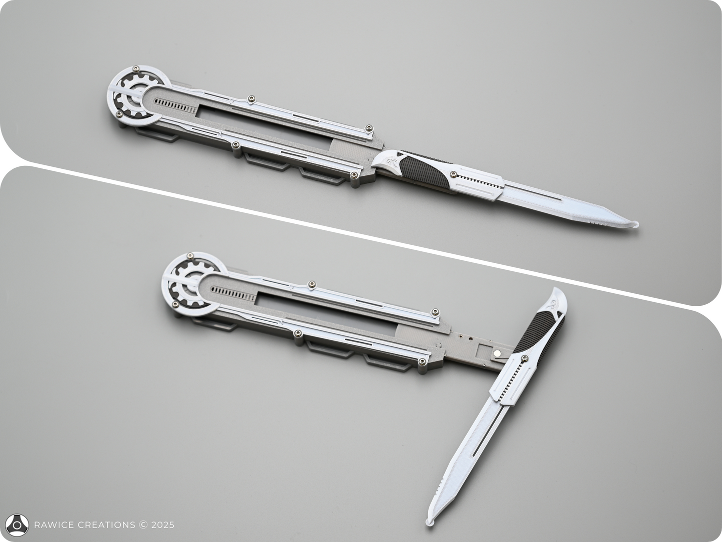 V2 Assassin's AC III Haytham Kenway LEFT Arm Pivot Hidden Blade