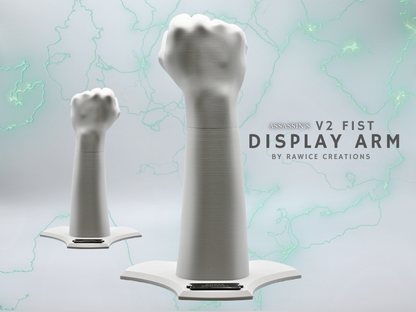 Rawice Creations V2 Fist Display Arm Stand - For Assassin's Hidden Blades