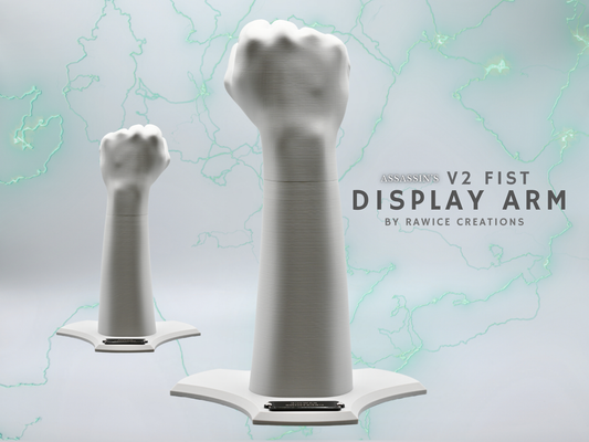 Rawice Creations V2 Fist Display Arm Stand - For Assassin's Hidden Blades