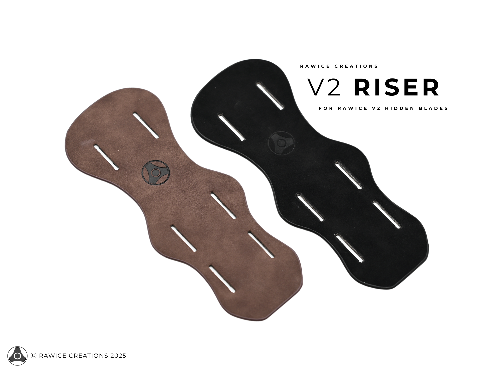 Hidden Riser V2 Leather Hidden Blade Riser | For Rawice Creations V2 Hidden Blades